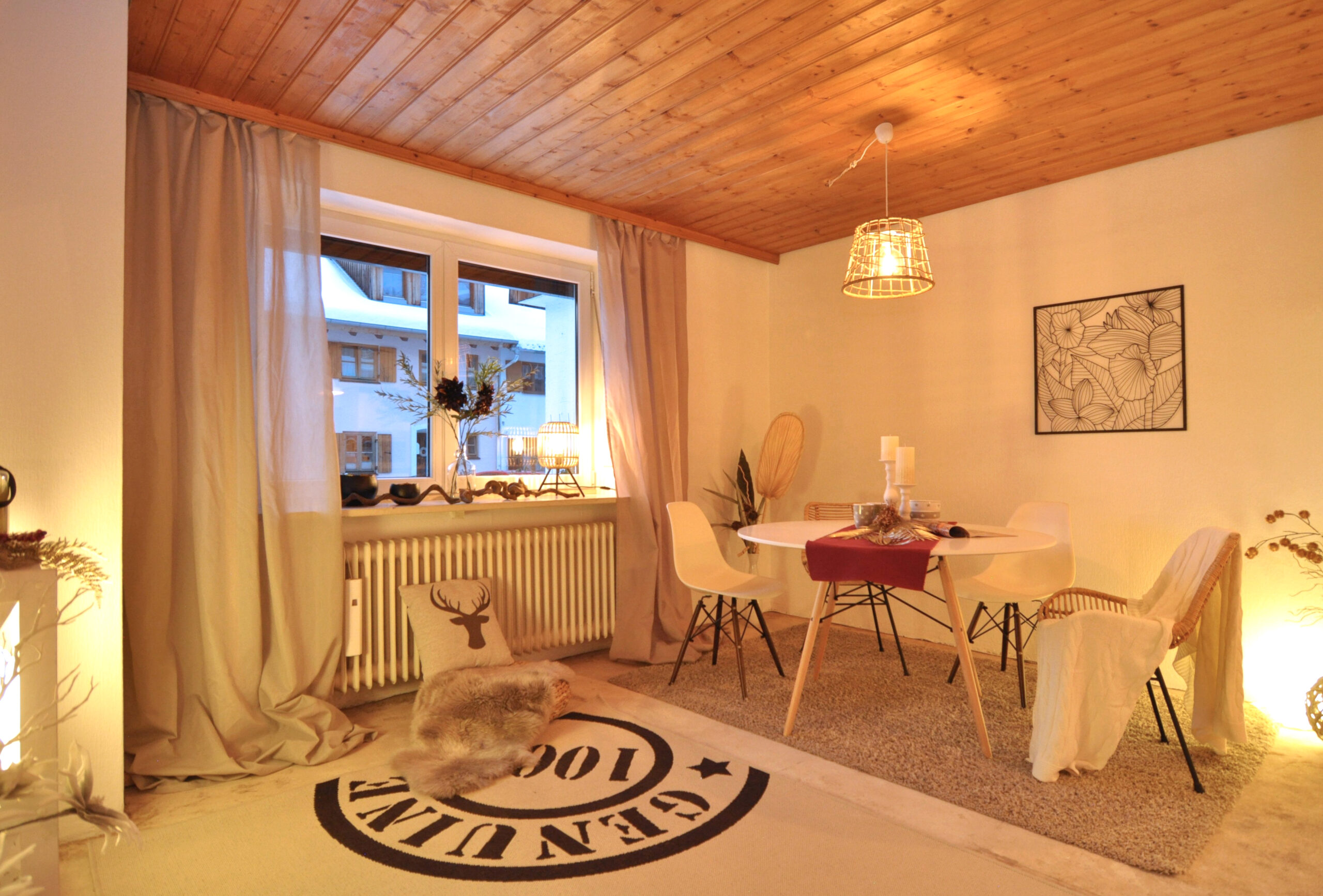 Essbereich mit Homestaging