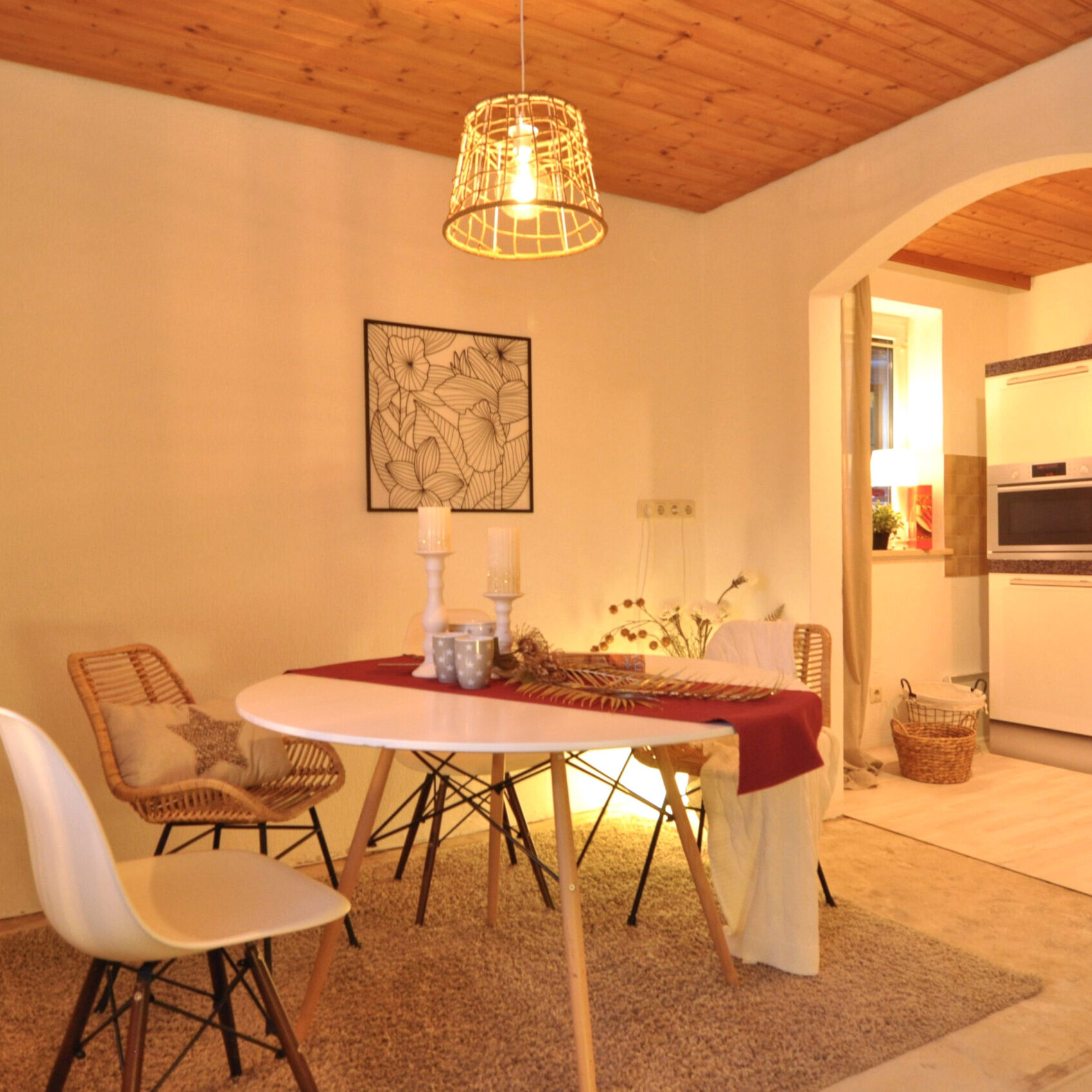 Küche mit Homestaging