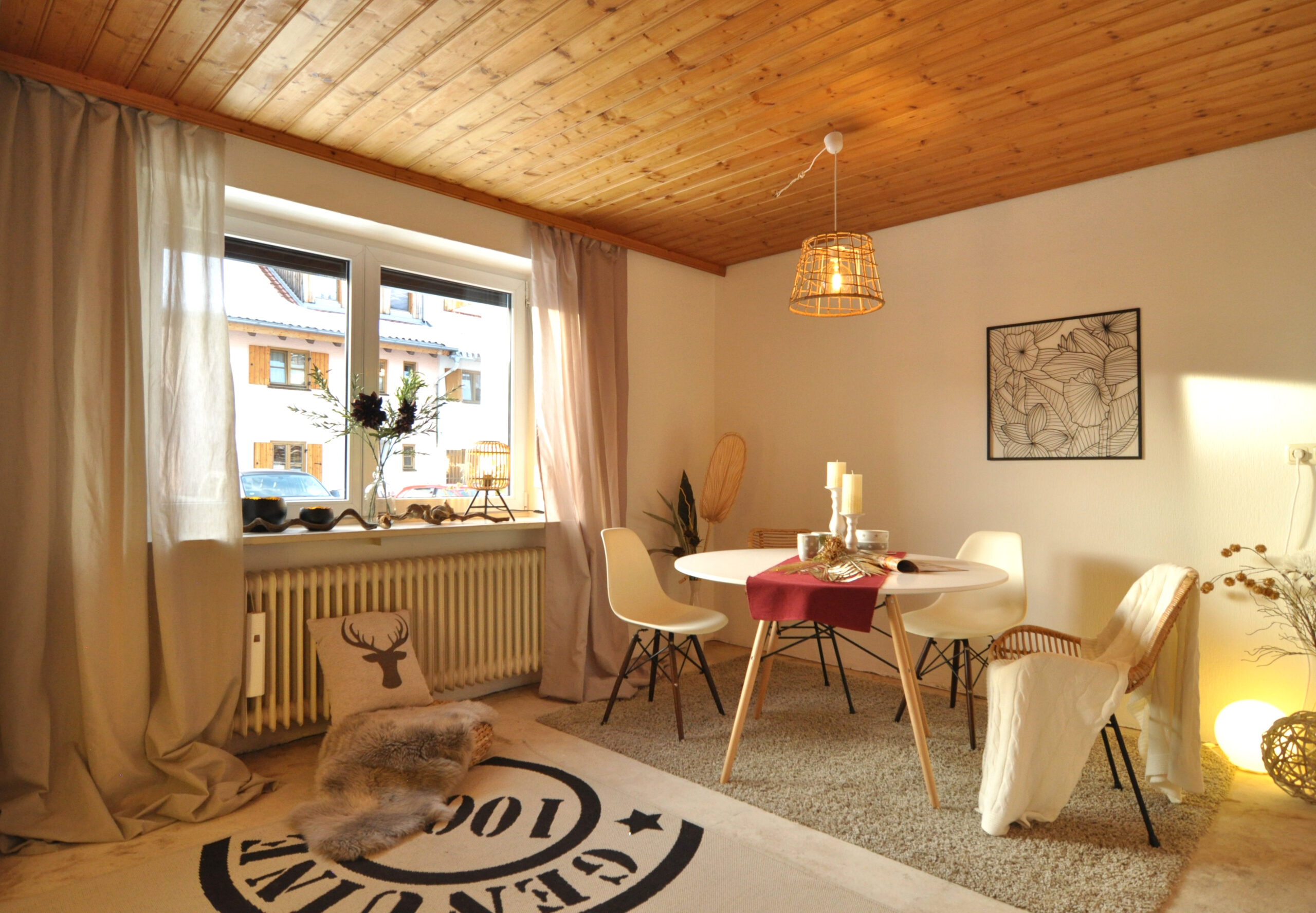 Essbereich mit Homestaging optimiert by HomeConcept Füssen