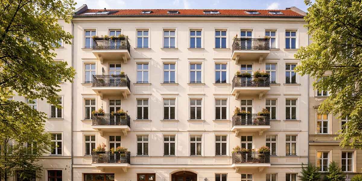 ein Mehrfamilienhaus Altbau