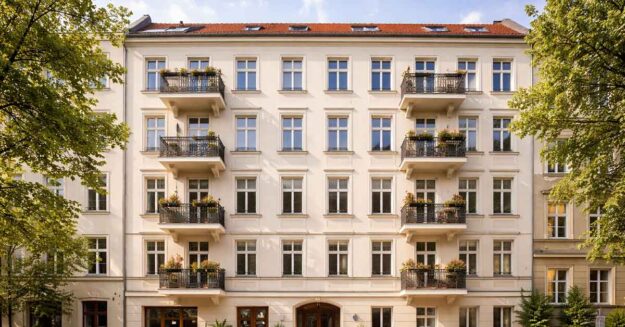 ein Mehrfamilienhaus Altbau