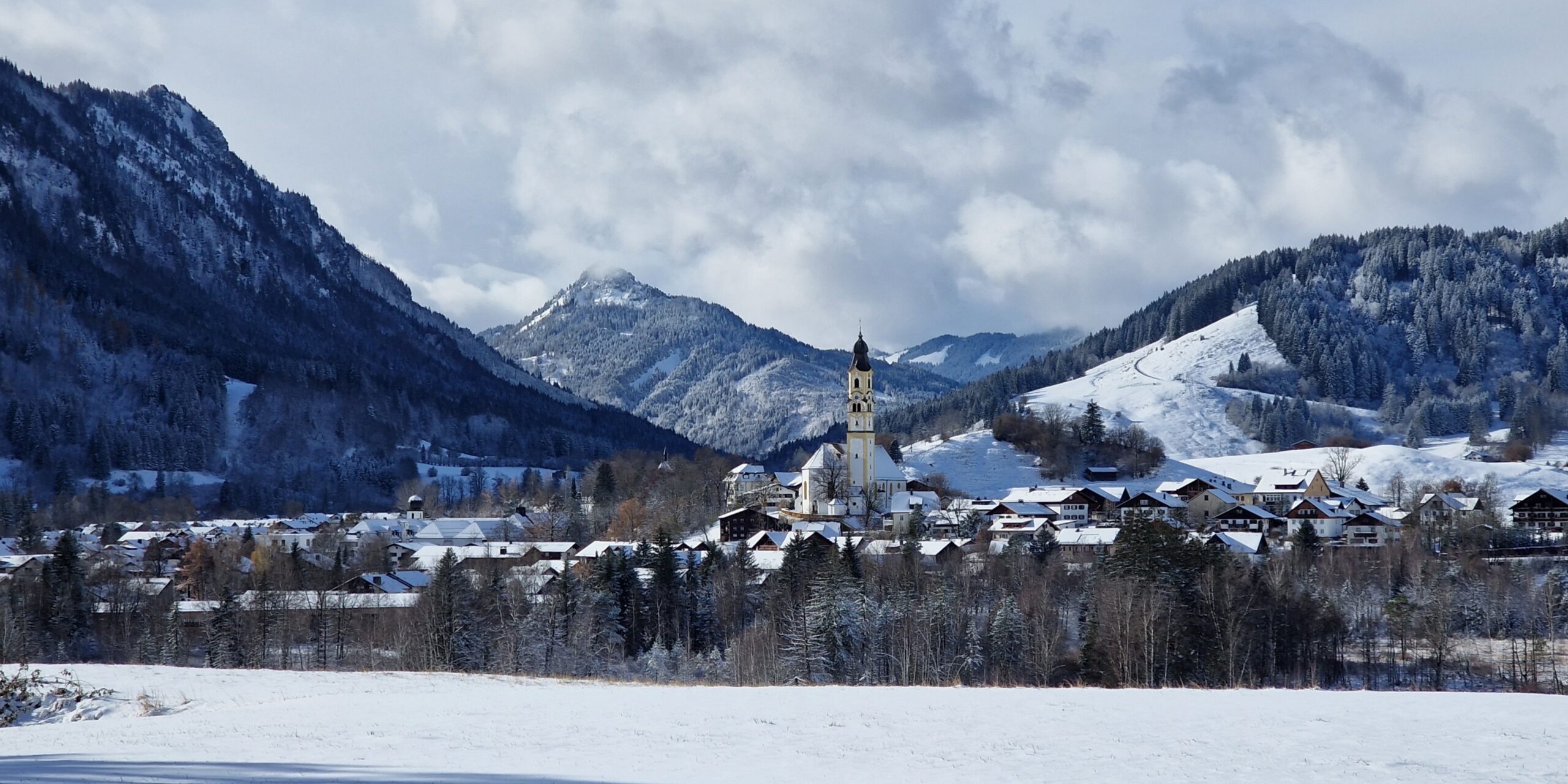 Pfronten im Allgäu HomeConcept Immobilien & Homestaging Blick auf Pfronten im Allgäu