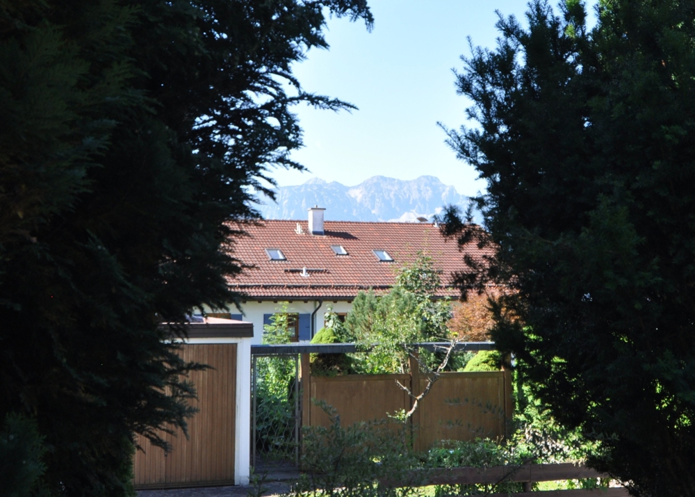 Blick vom Garten